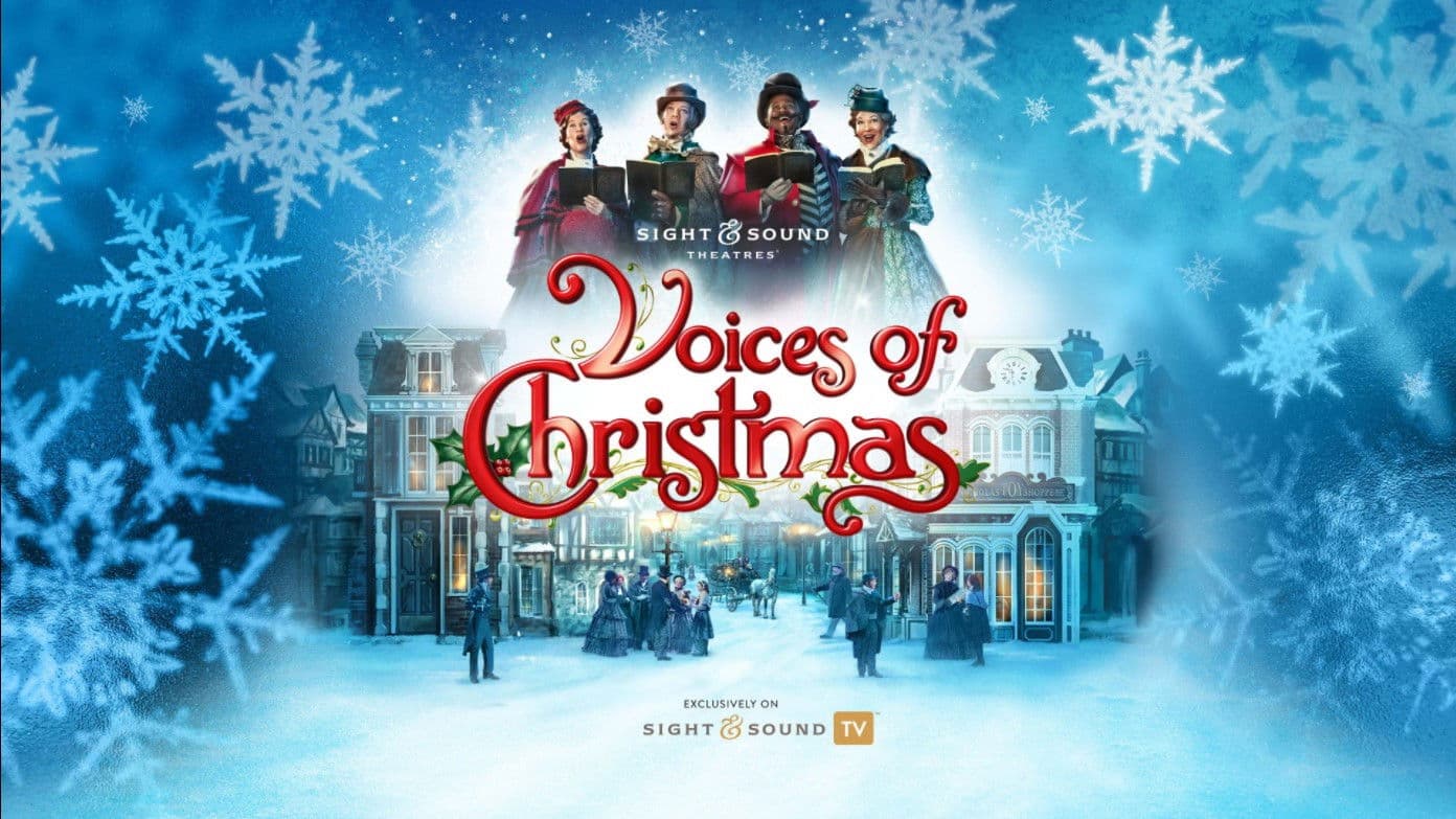 Poster backdrop for Voices of Christmas