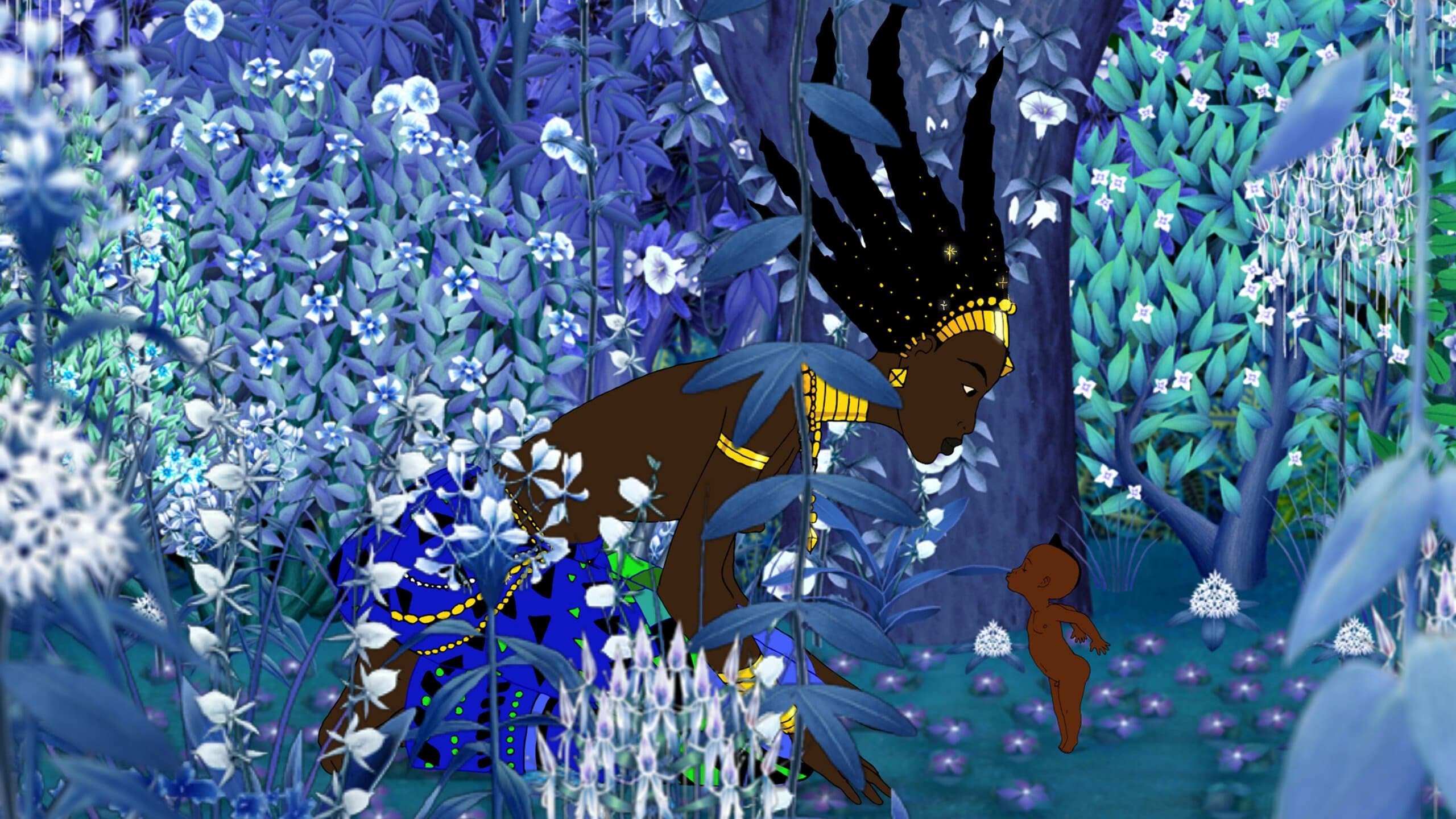 Poster backdrop for Kirikou and the Sorceress