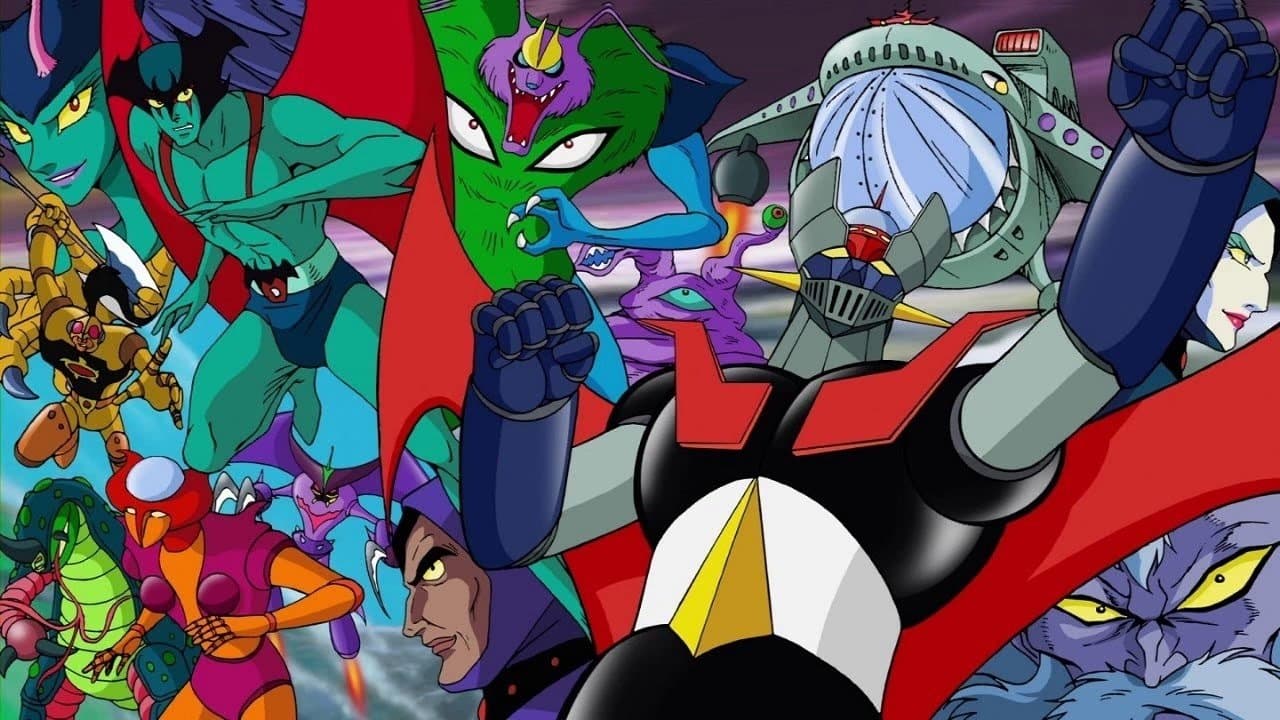 Poster backdrop for Mazinger Z vs. Devilman