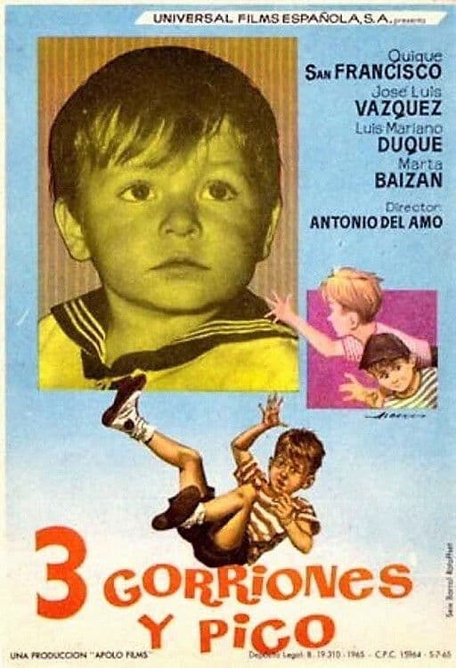 Poster backdrop for Tres gorriones y pico