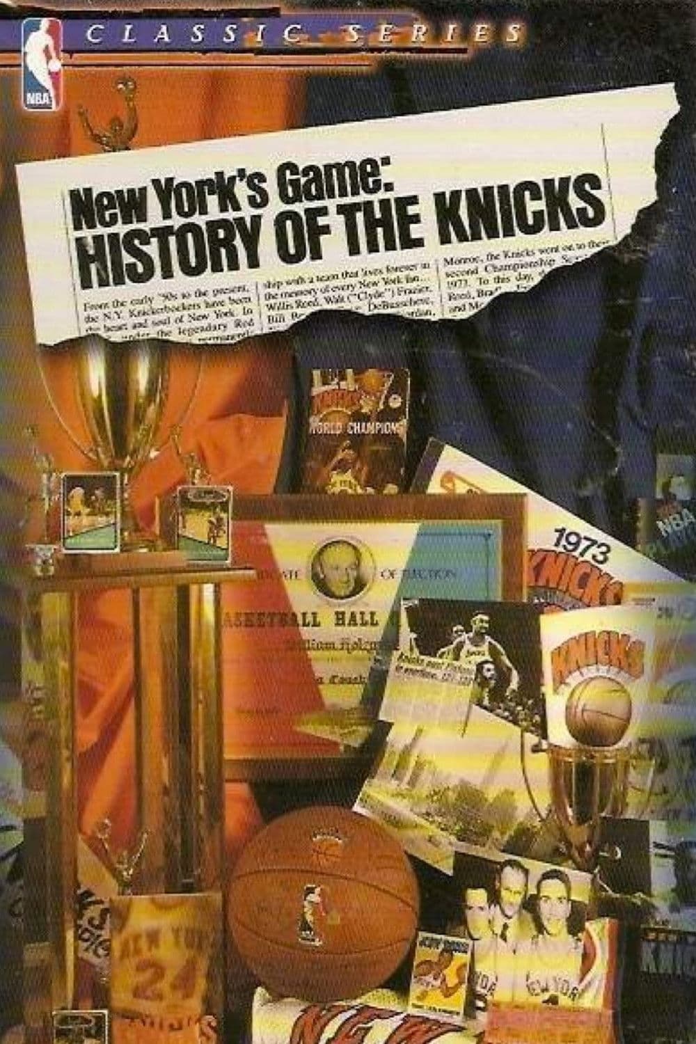 Poster backdrop for New York's Game: History of the Knicks (1946-1990)