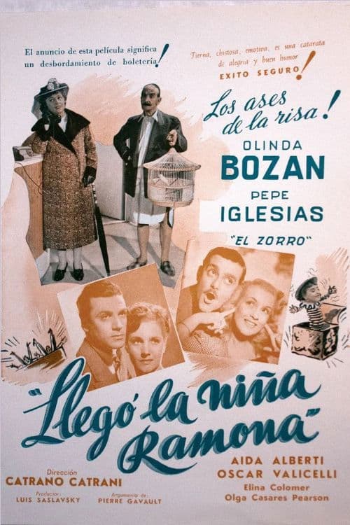 Poster backdrop for Llegó la niña Ramona