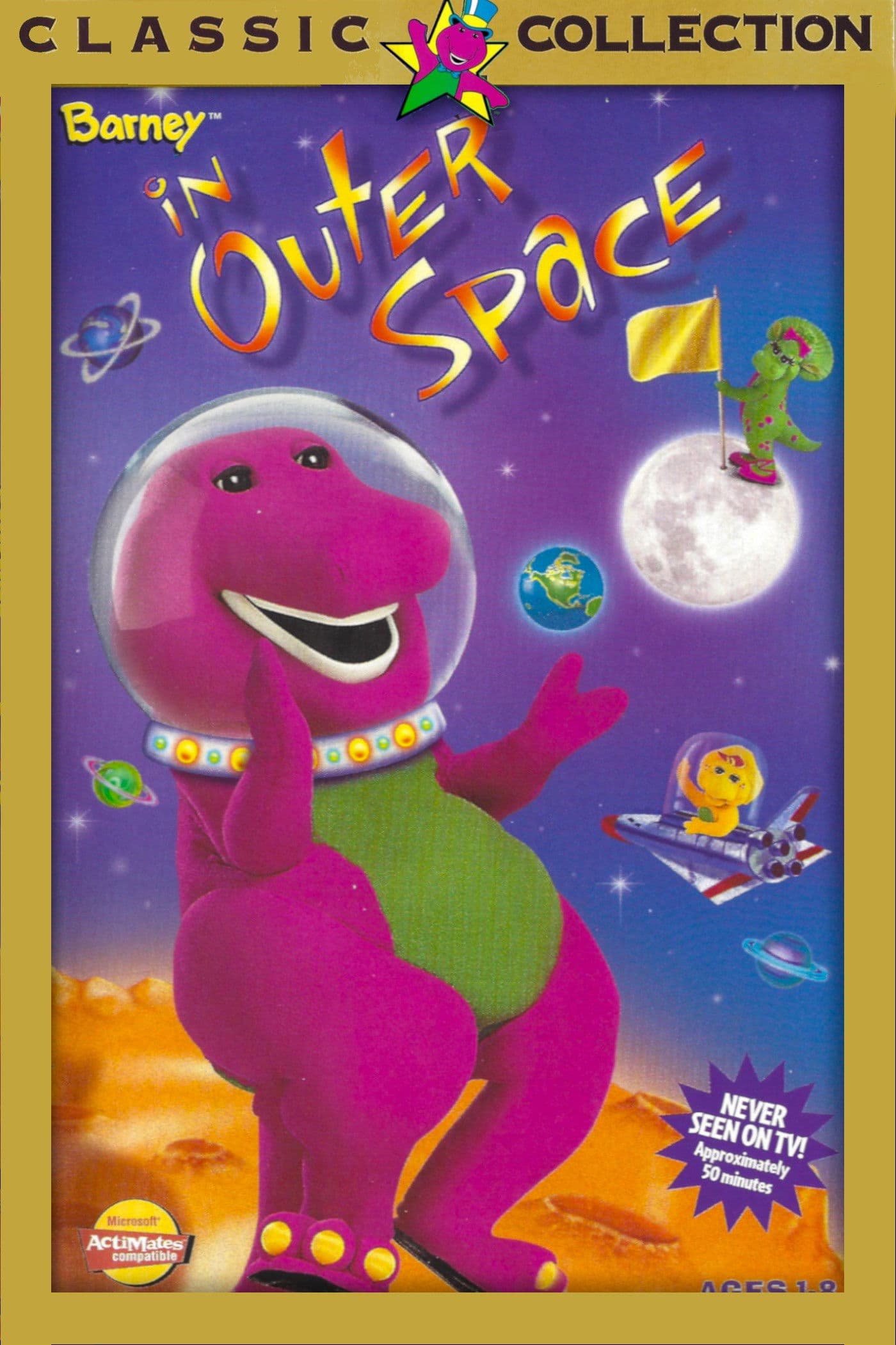 Poster backdrop for Barney in Outer Space