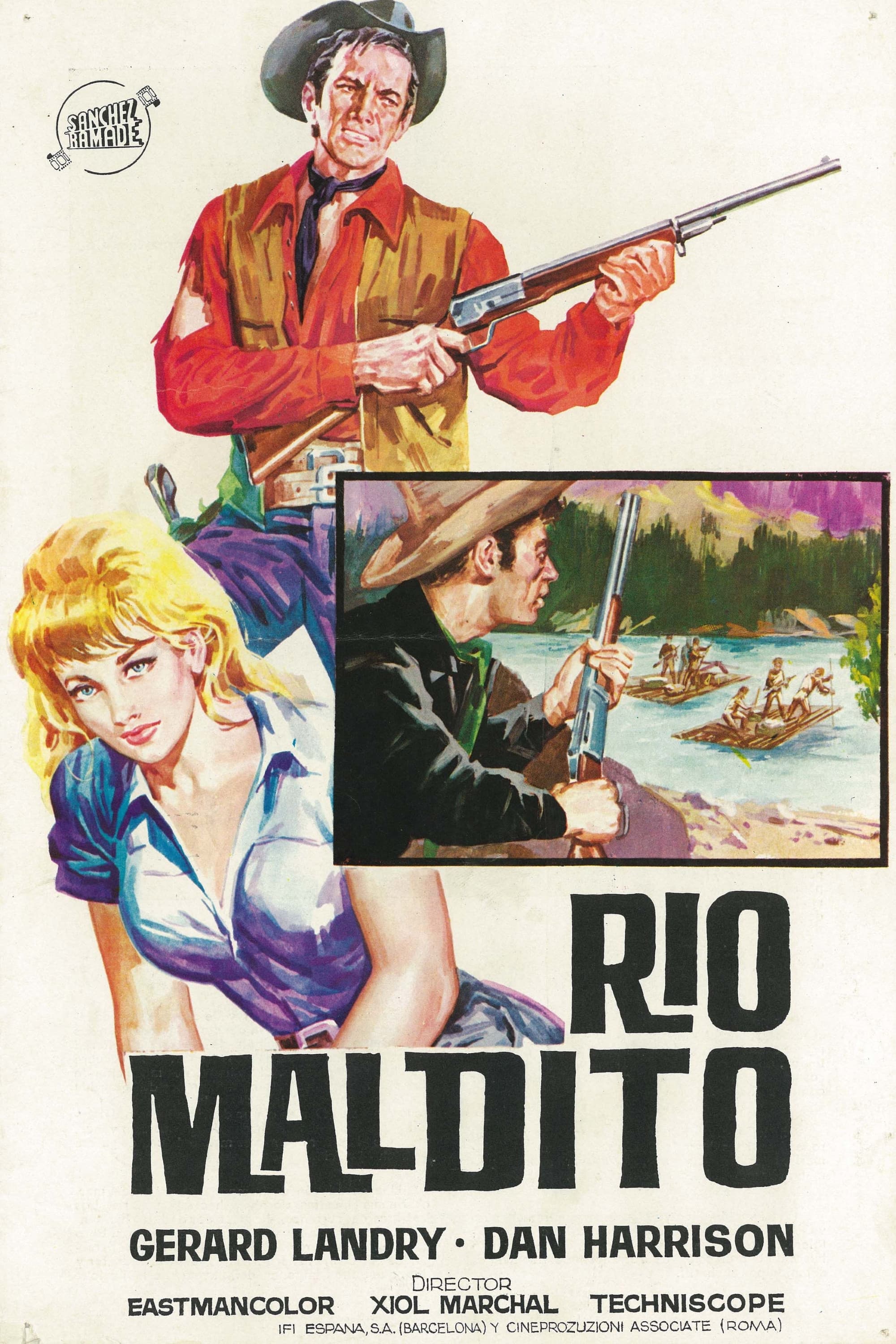 Poster backdrop for Seven Pistols for a Gringo