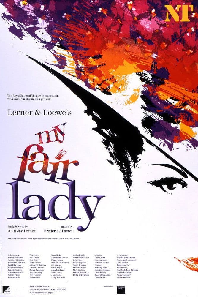 Poster backdrop for National Theatre: My Fair Lady