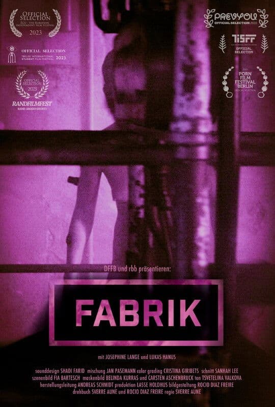 Poster backdrop for Fabrik
