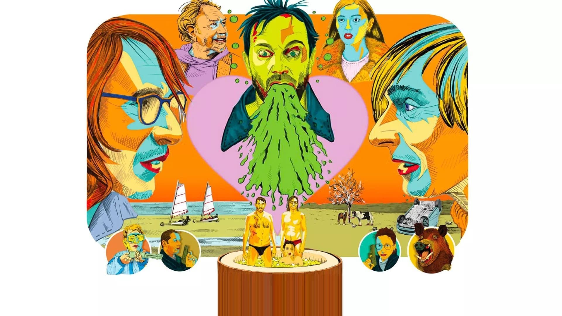 Poster backdrop for Thick and Thin