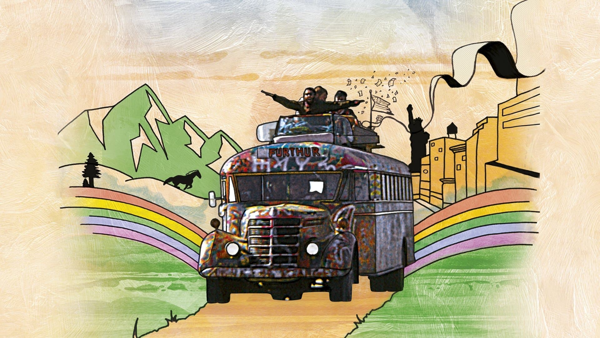 Poster backdrop for Magic Trip: Ken Kesey's Search for a Kool Place