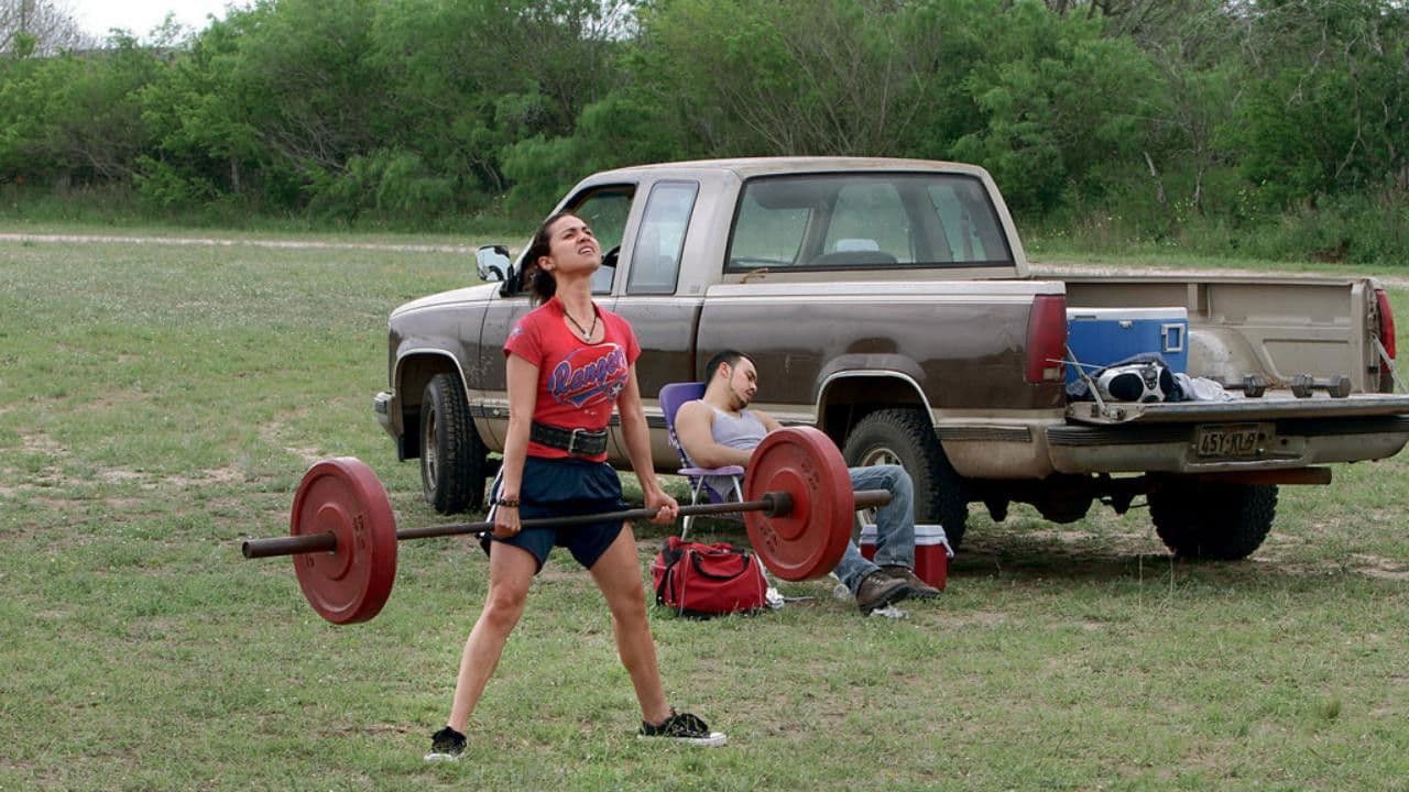 Poster backdrop for All She Can