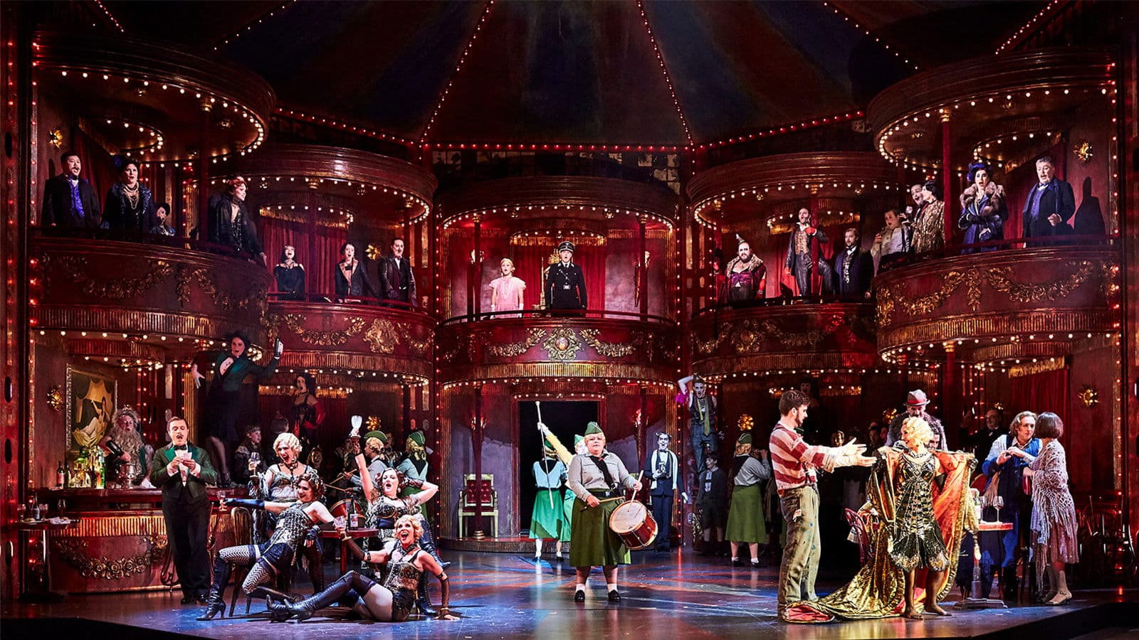 Poster backdrop for La Bohème (Sydney Opera House)