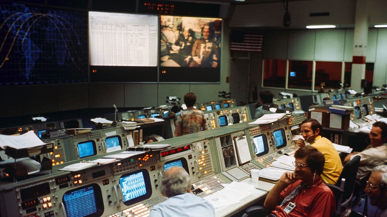 Poster backdrop for Apollo-Soyuz: The First Handshake in Space