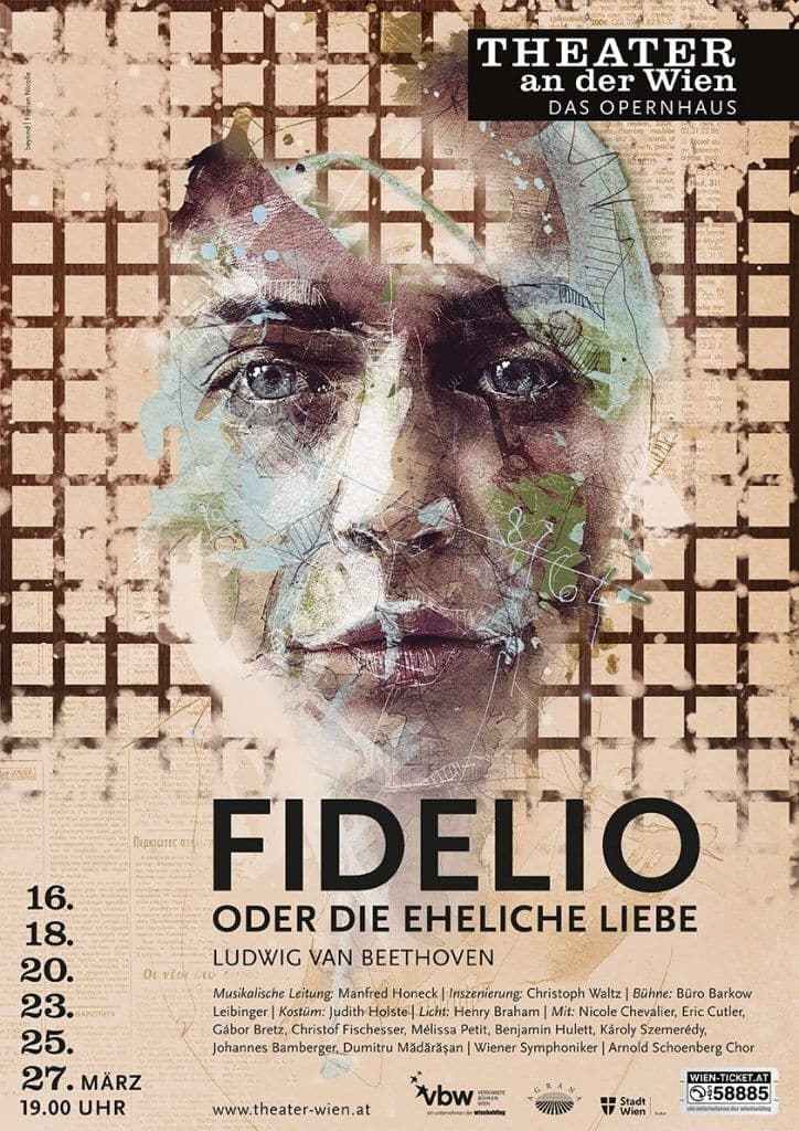 Poster backdrop for Fidelio