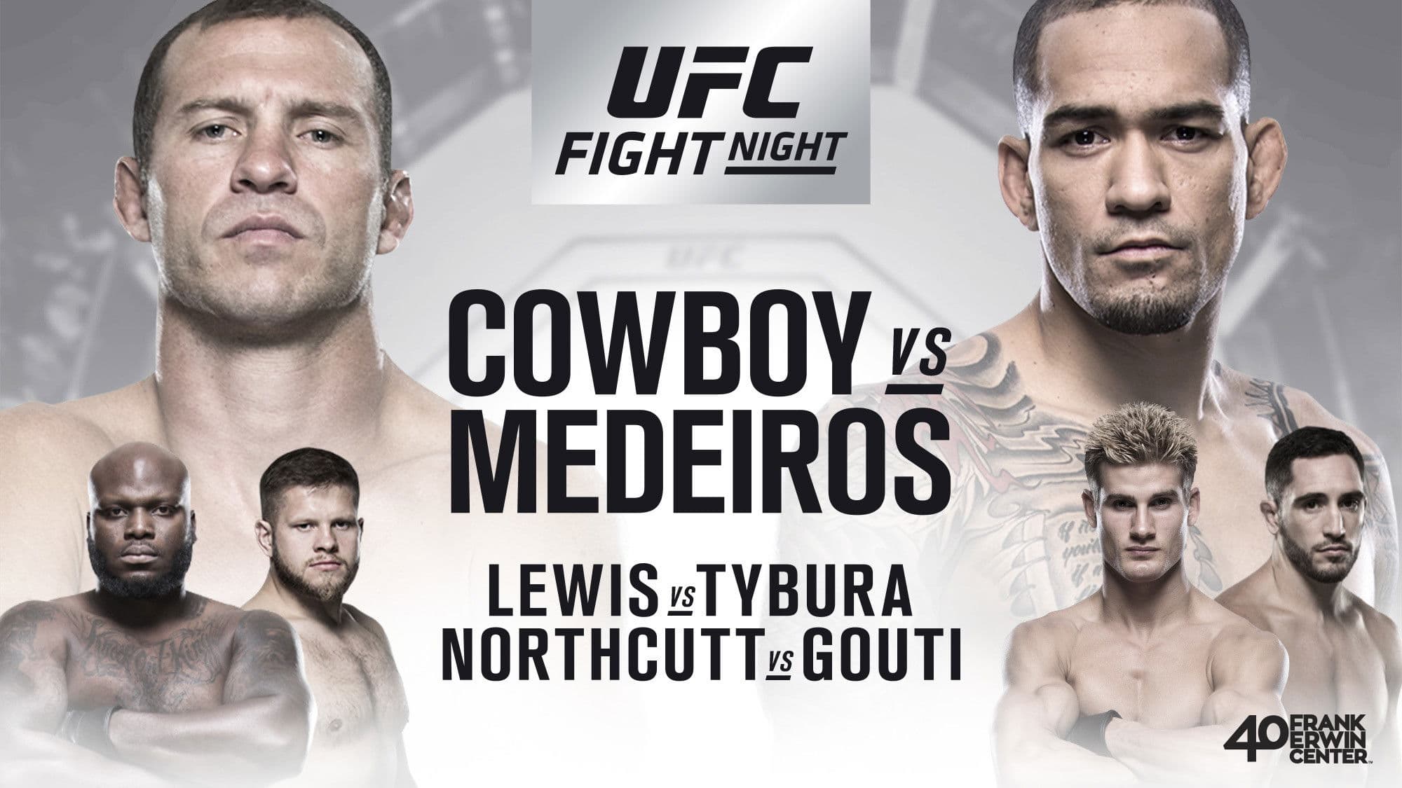 Poster backdrop for UFC Fight Night 126: Cowboy vs. Medeiros