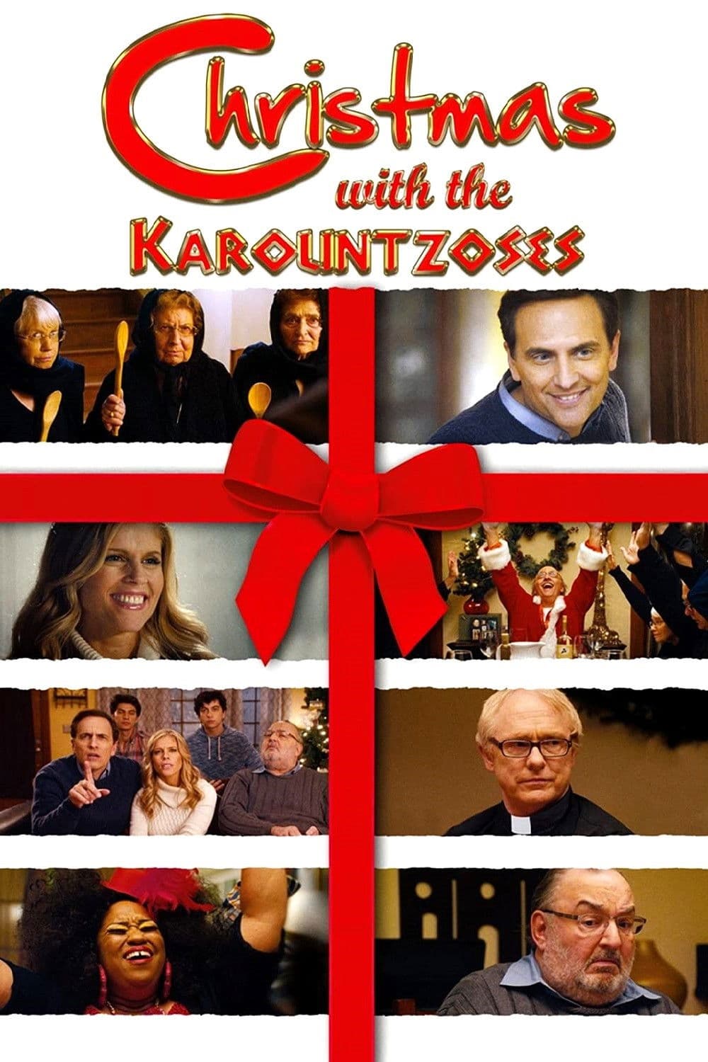 Poster backdrop for Christmas With the Karountzoses