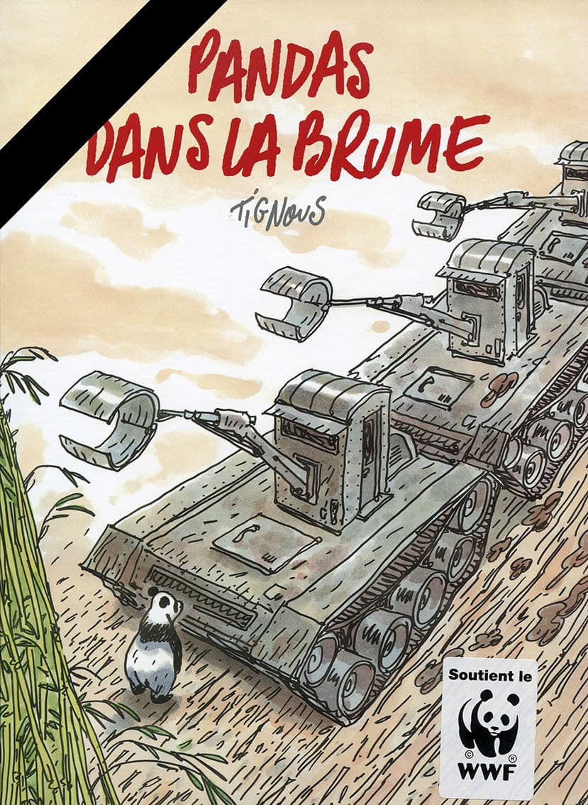 Poster backdrop for Pandas in the Mist: Brochure