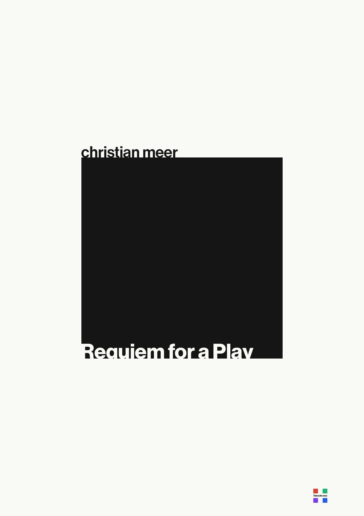 Requiem For a Play