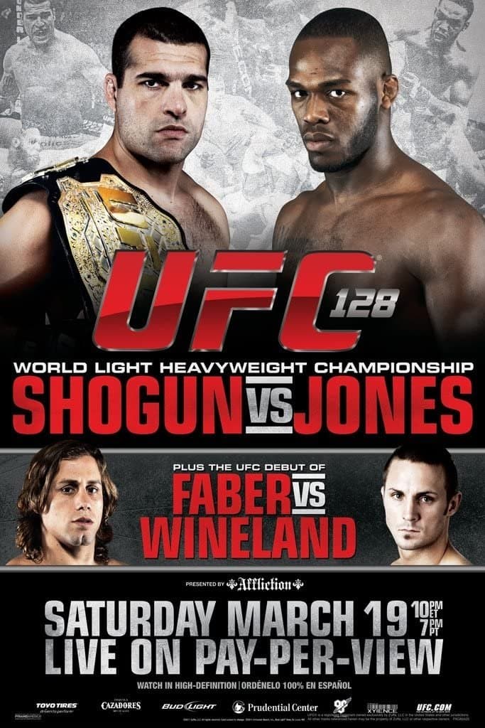 Poster backdrop for UFC 128: Shogun vs. Jones