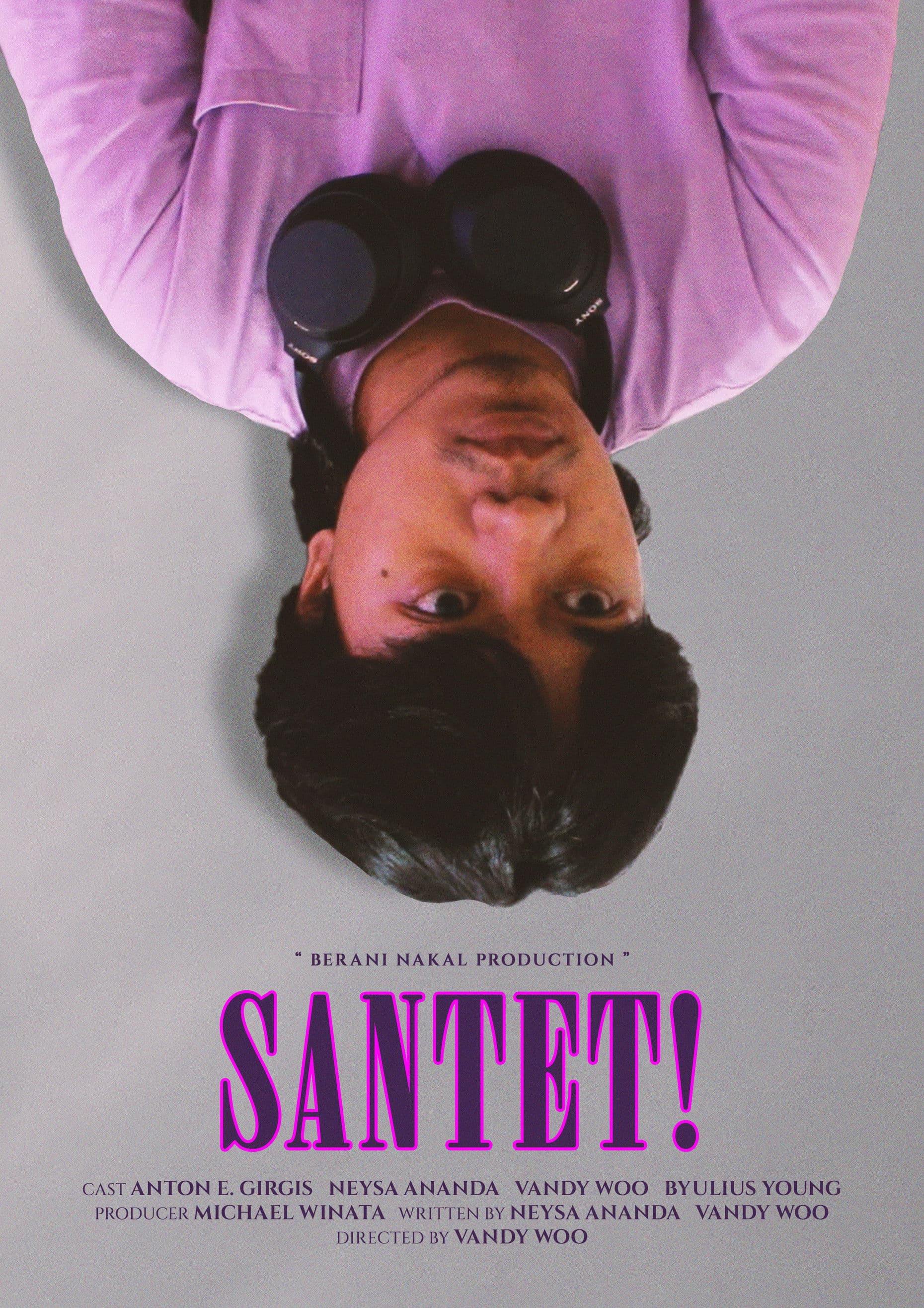 Poster backdrop for Santet!