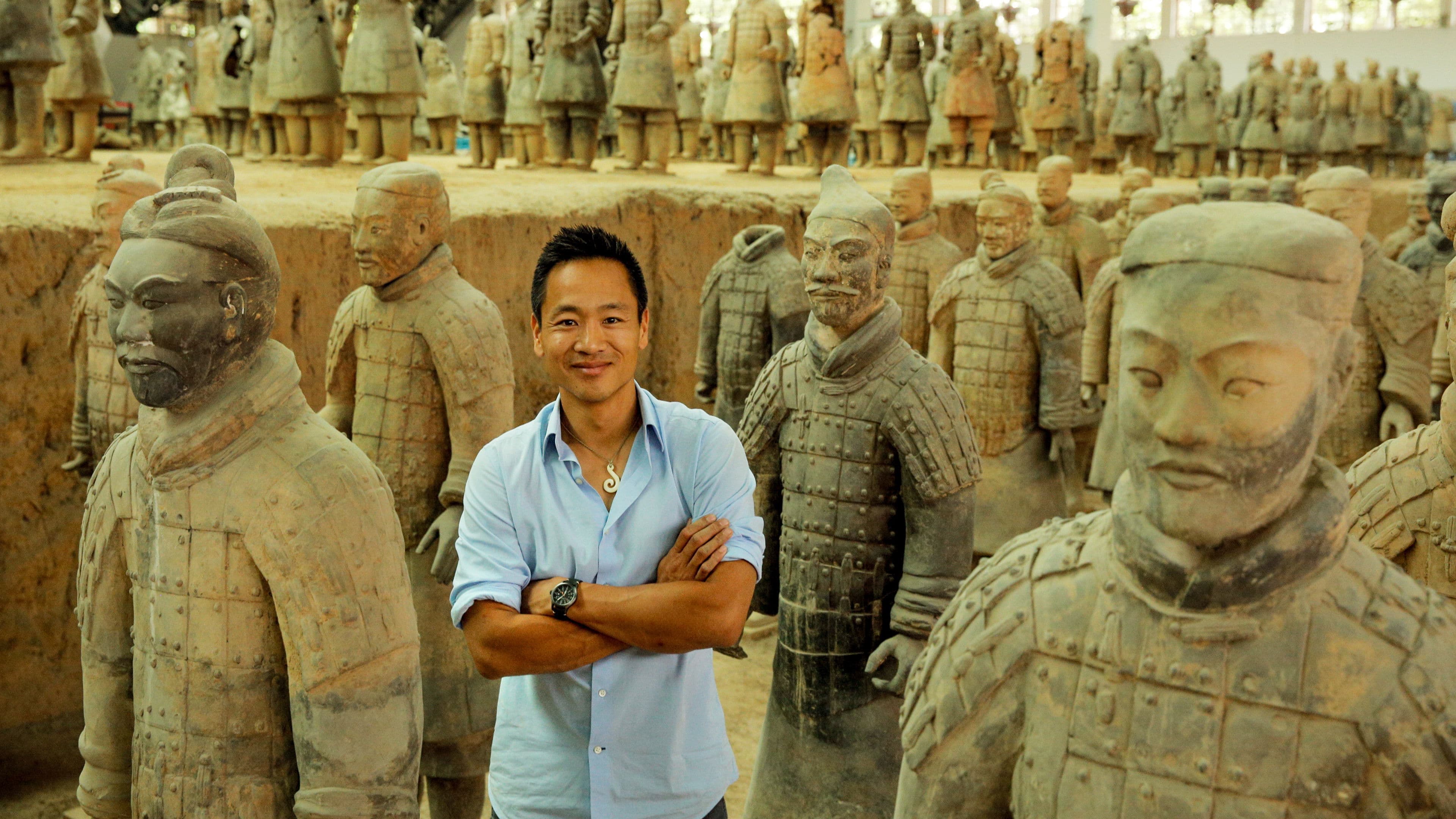 Poster backdrop for China's Megatomb Revealed