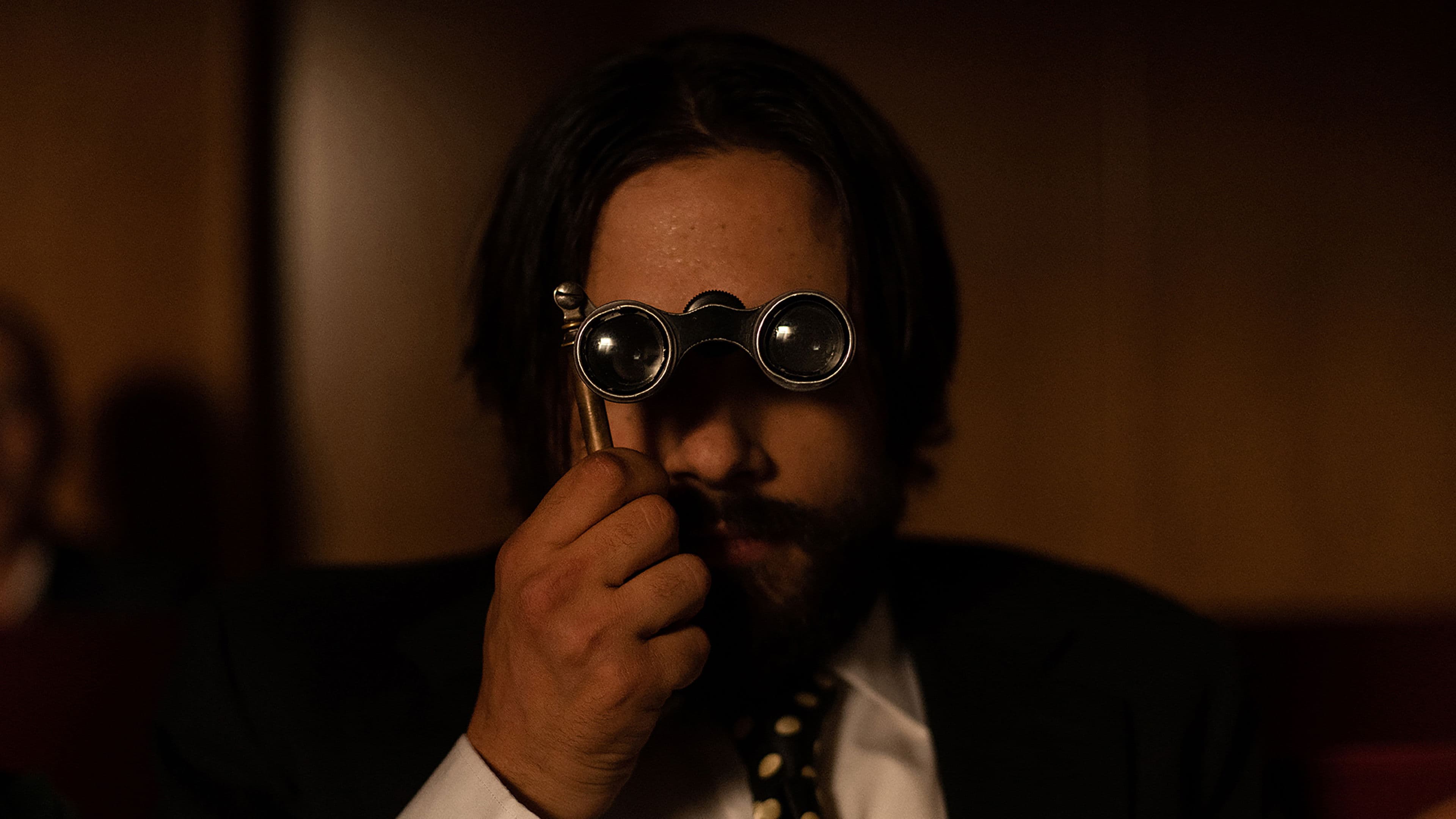 Poster backdrop for Brando with a Glass Eye