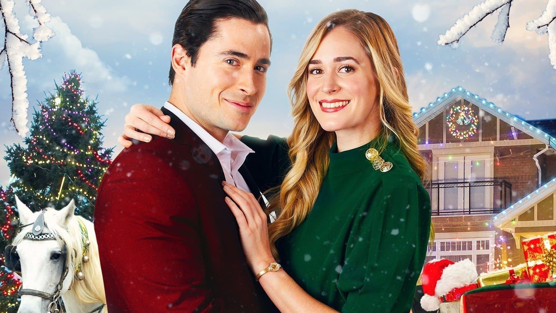 Poster backdrop for Loving Christmas