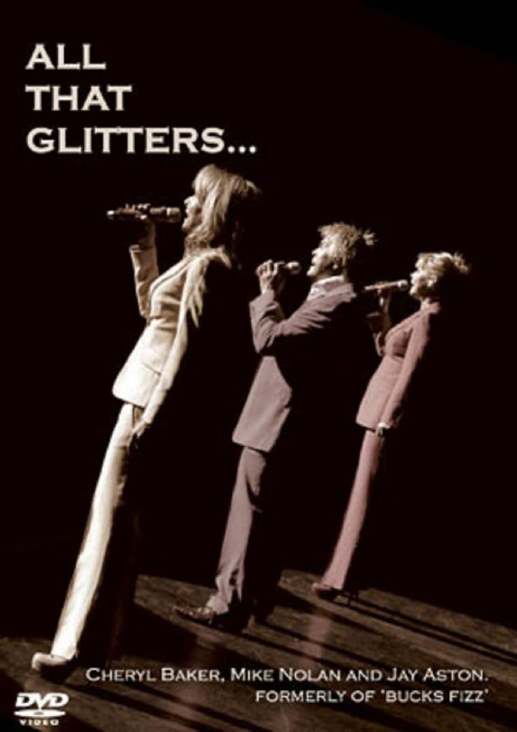 Poster backdrop for Bucks Fizz - All that Glitters