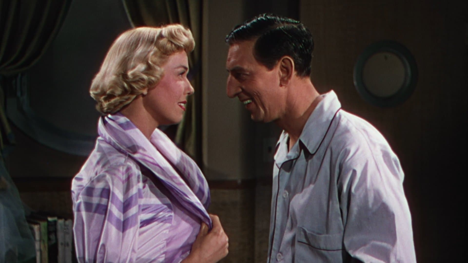 Poster backdrop for April in Paris