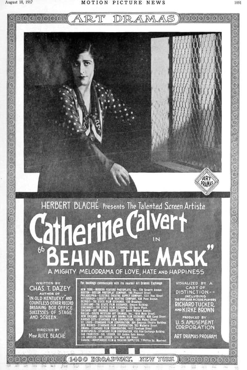 Poster backdrop for Behind the Mask