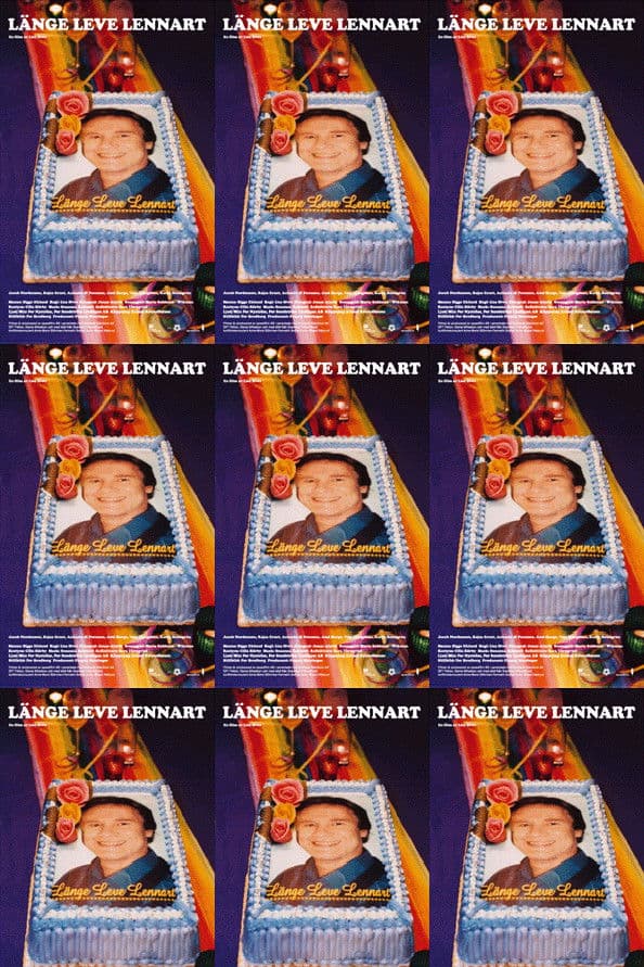 Poster backdrop for Celebrating Lennart