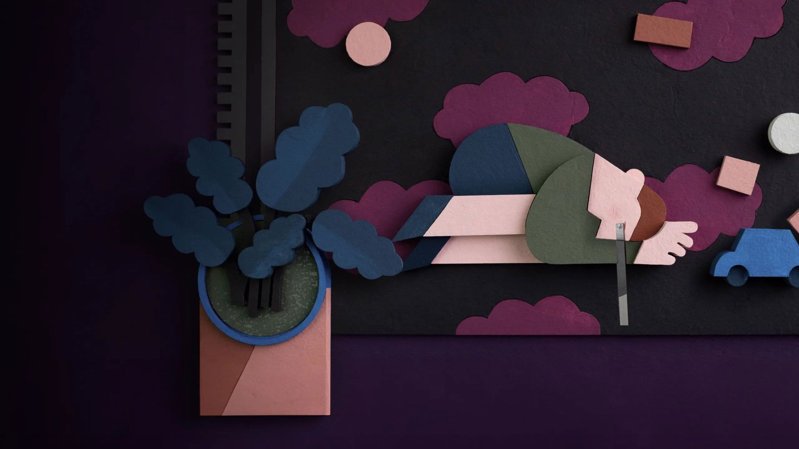 Poster backdrop for Slow Light