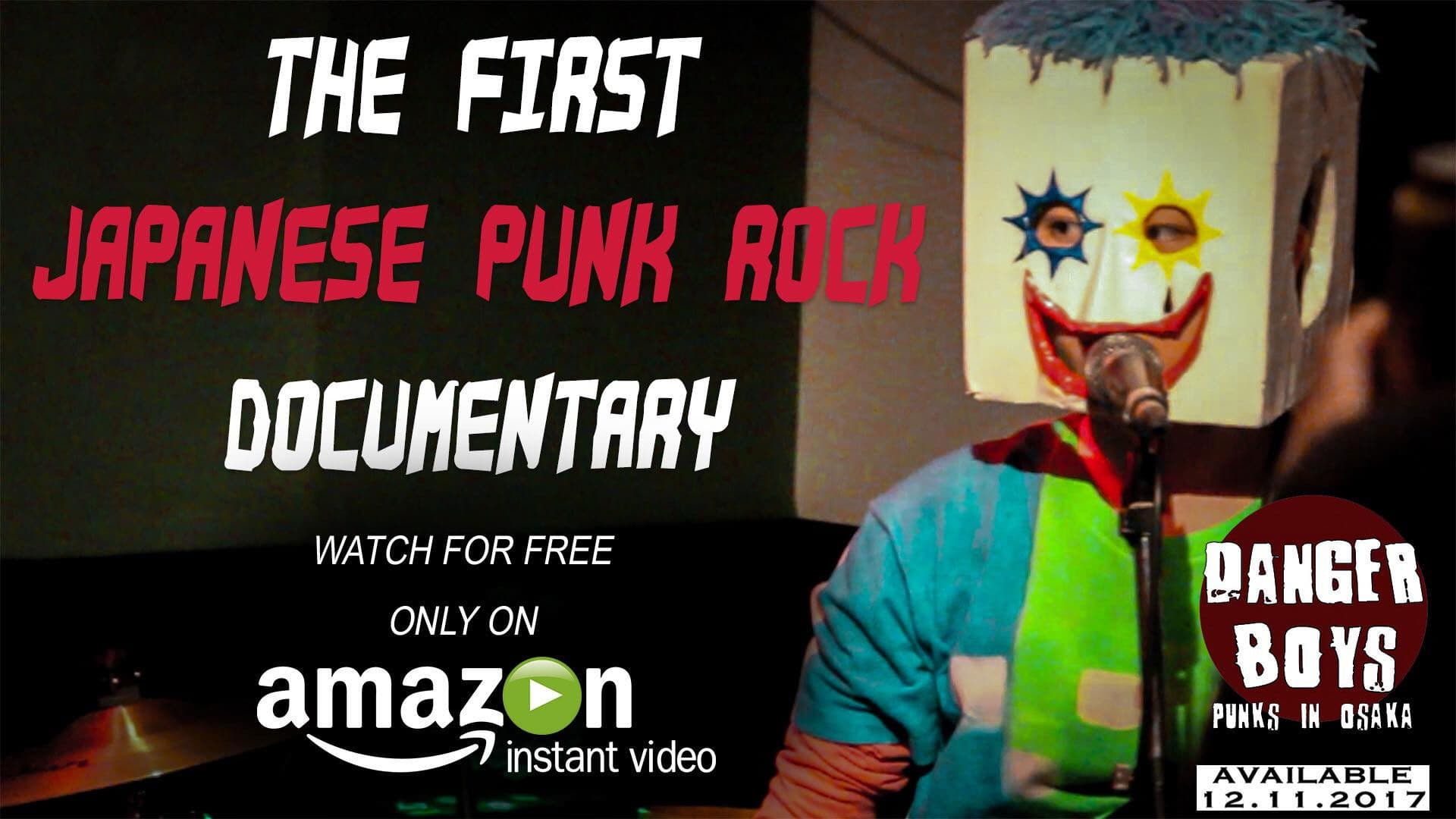 Poster backdrop for Danger Boys: Punks in Osaka