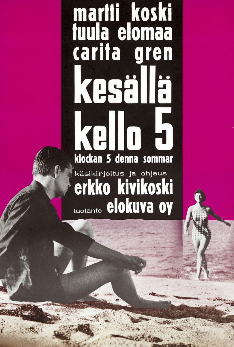 Poster backdrop for Kesällä kello 5