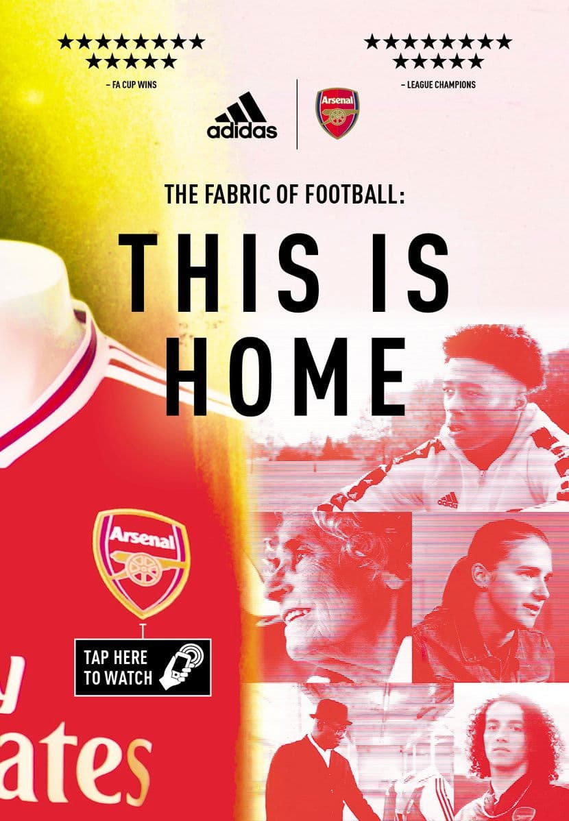 Poster backdrop for The Fabric Of Football: Arsenal