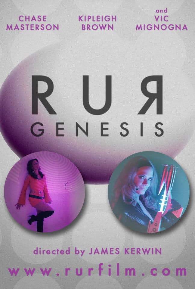Poster backdrop for R.U.R. Genesis