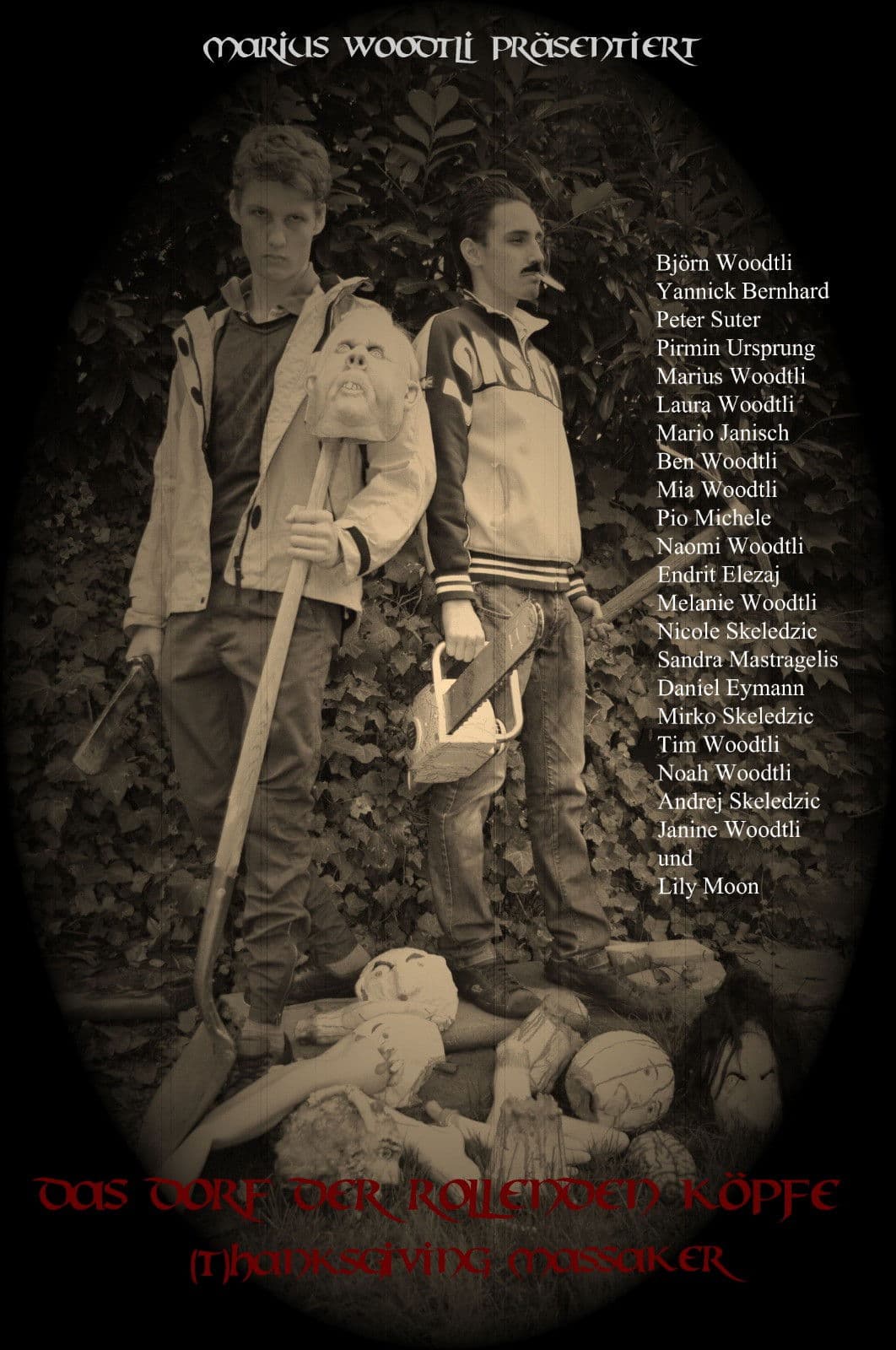 Poster backdrop for Das Dorf der rollenden Köpfe 2 (T)Hanksgiving Massaker