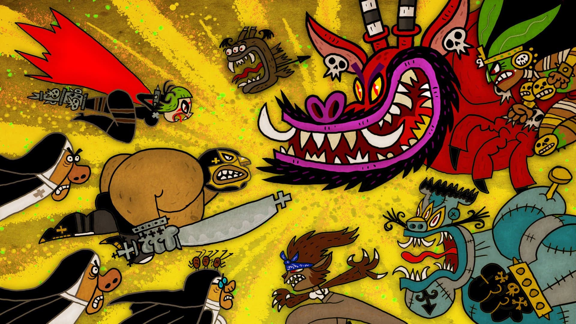 Poster backdrop for El Guapo Vs. The Narco Vampires