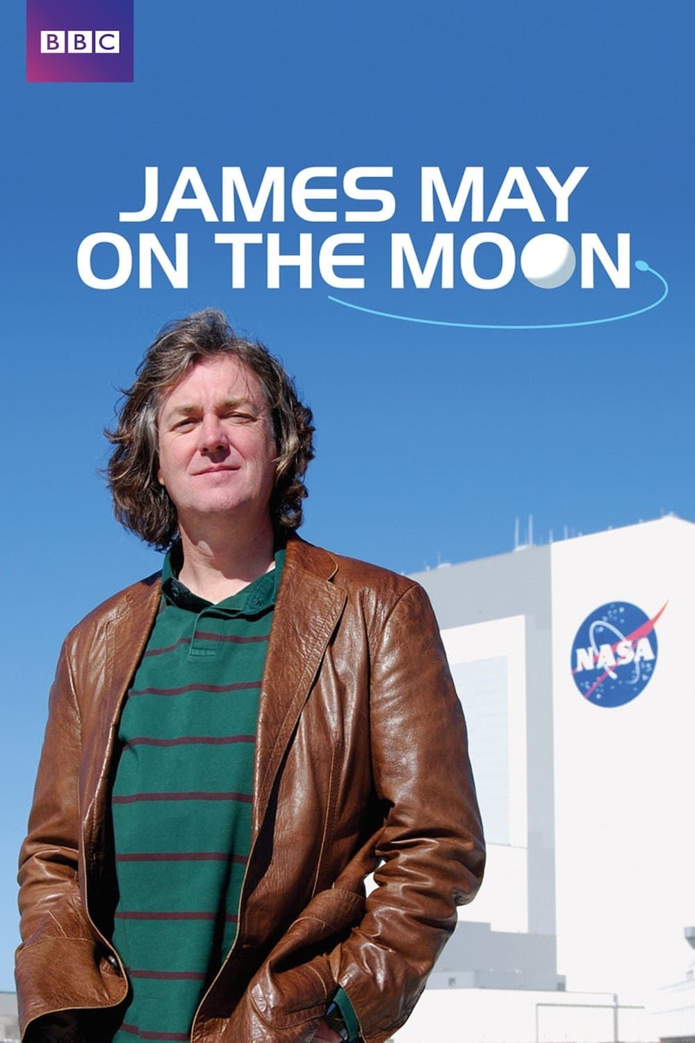 Poster backdrop for James May on the Moon