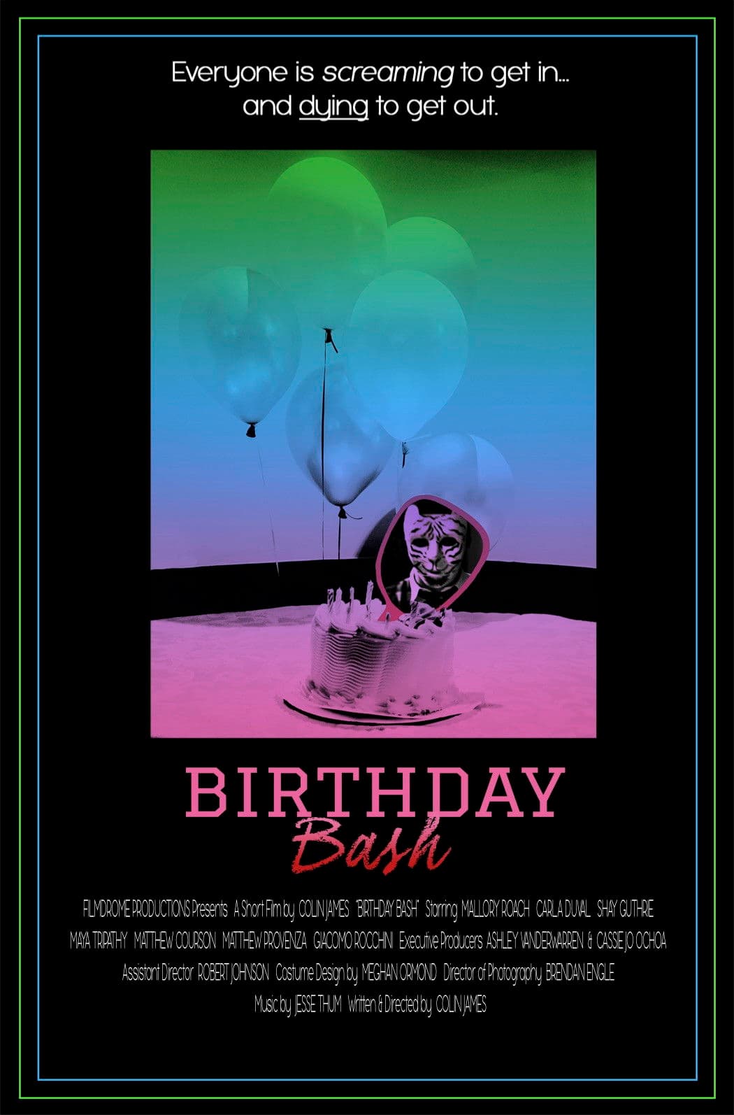 Poster backdrop for Birthday Bash