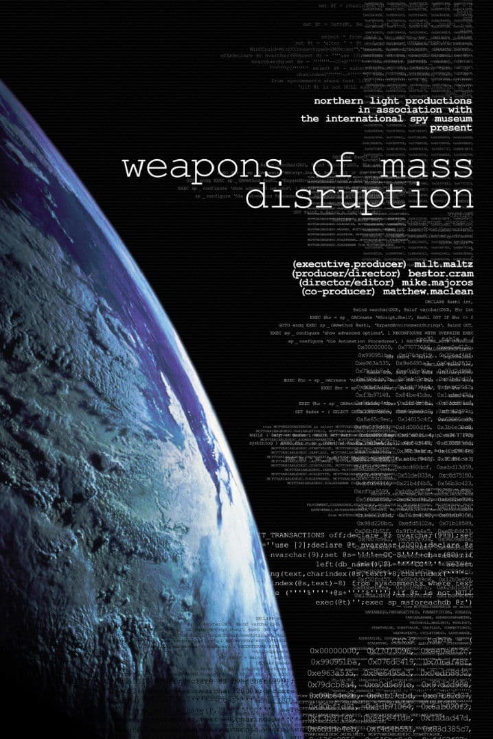 Poster backdrop for Weapons of Mass Disruption