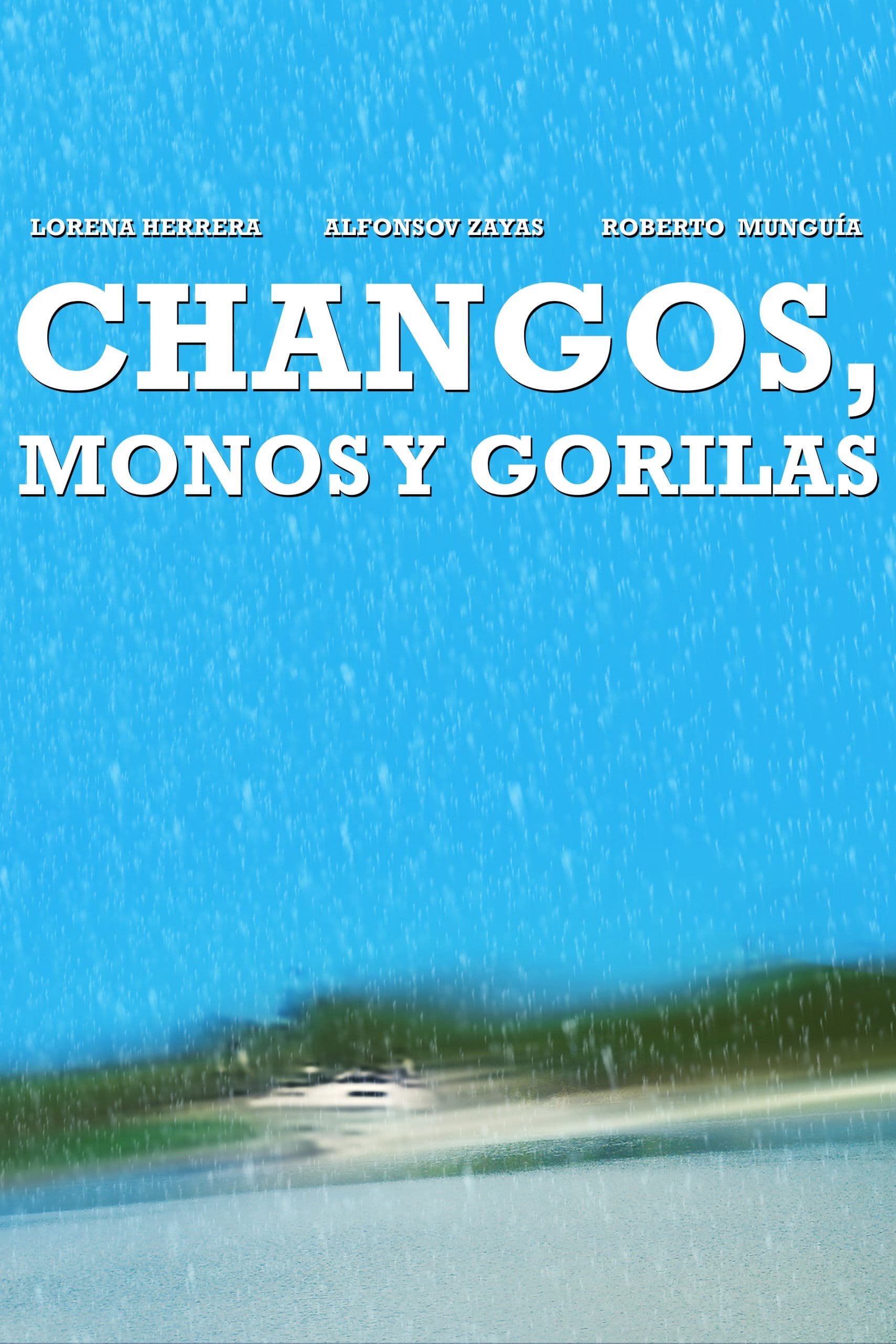 Poster backdrop for Changos, monos y gorilas