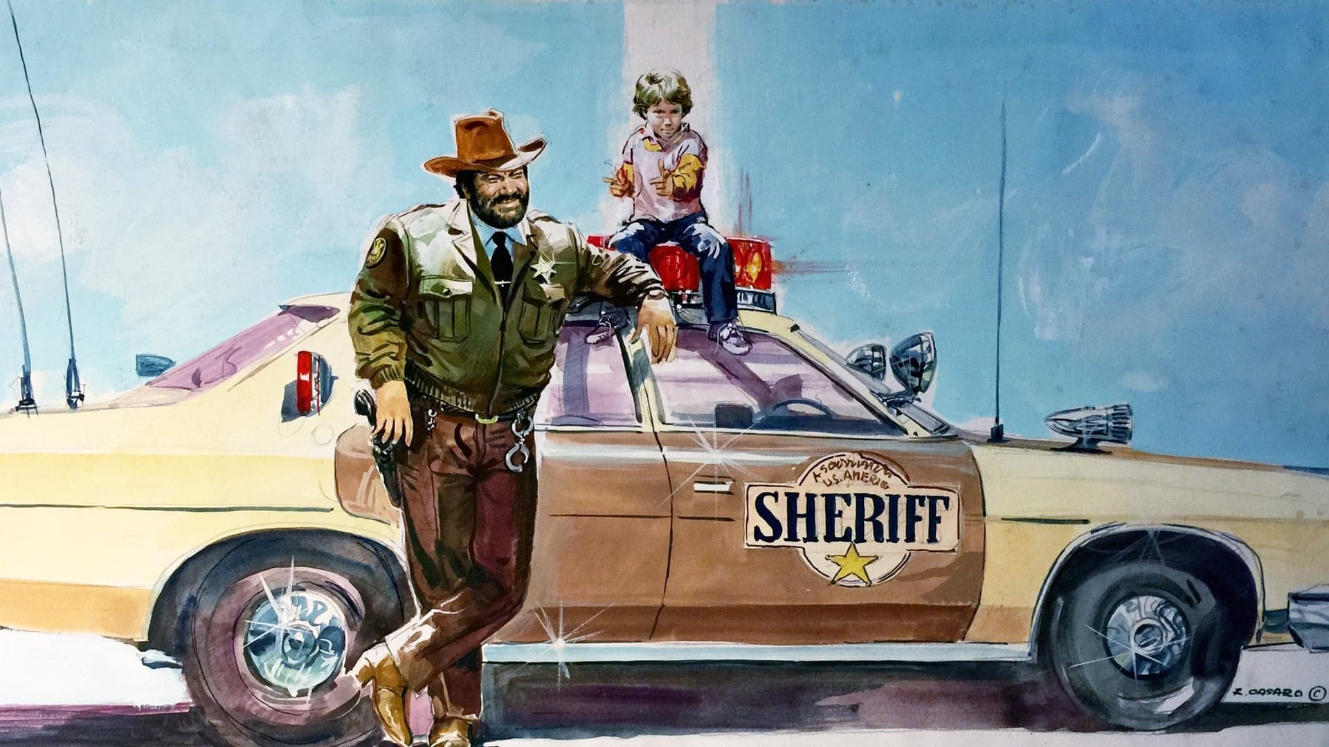 Poster backdrop for The Sheriff and the Satellite Kid