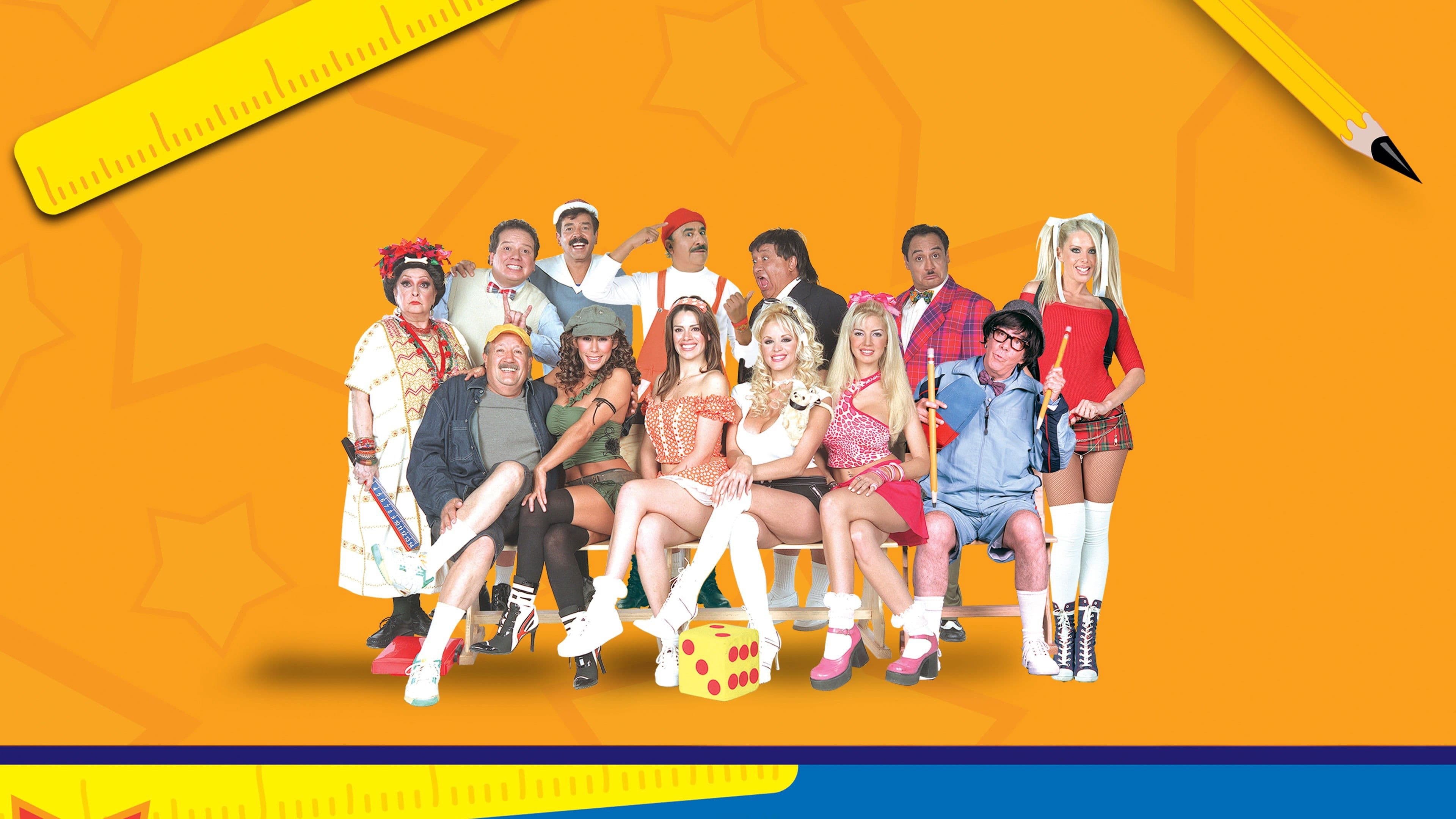 Poster backdrop for La Escuelita VIP