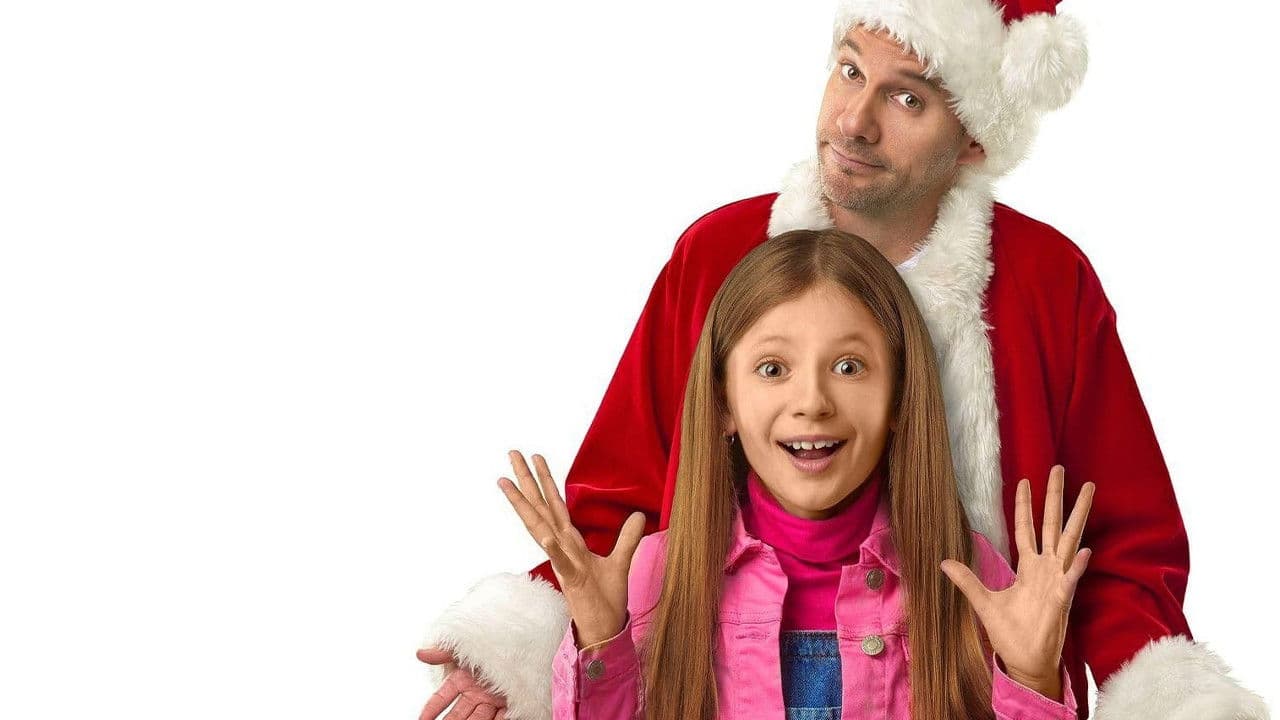 Poster backdrop for My Dad is a Santa