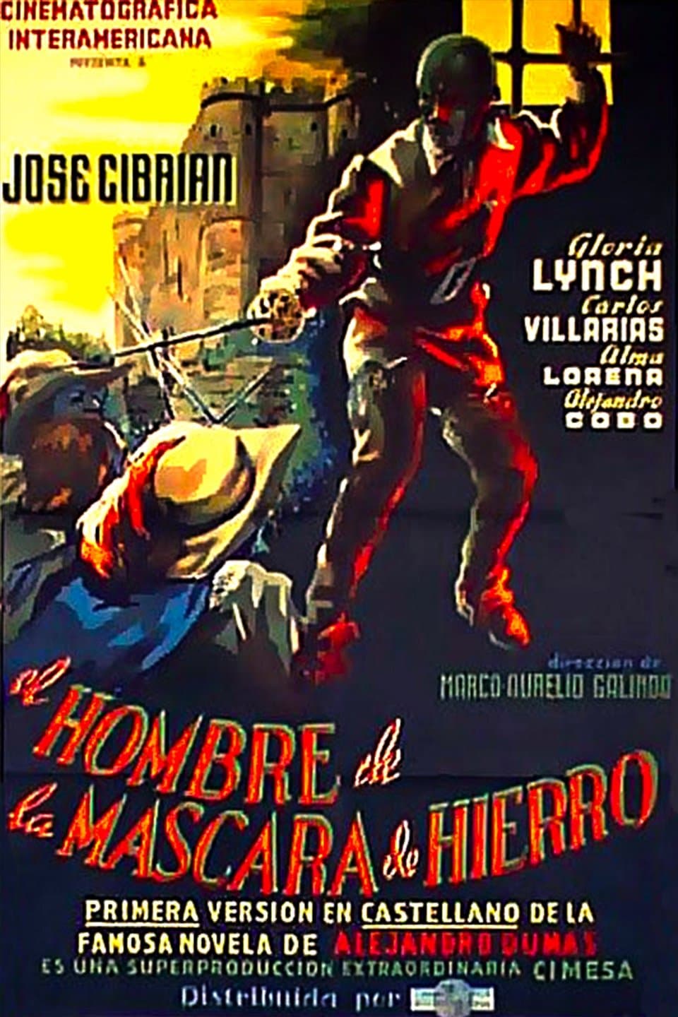 Poster backdrop for El hombre de la máscara de hierro