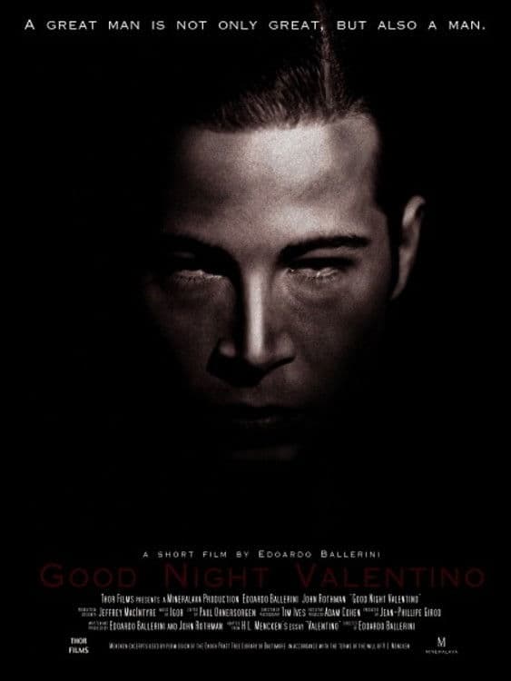 Poster backdrop for Good Night Valentino
