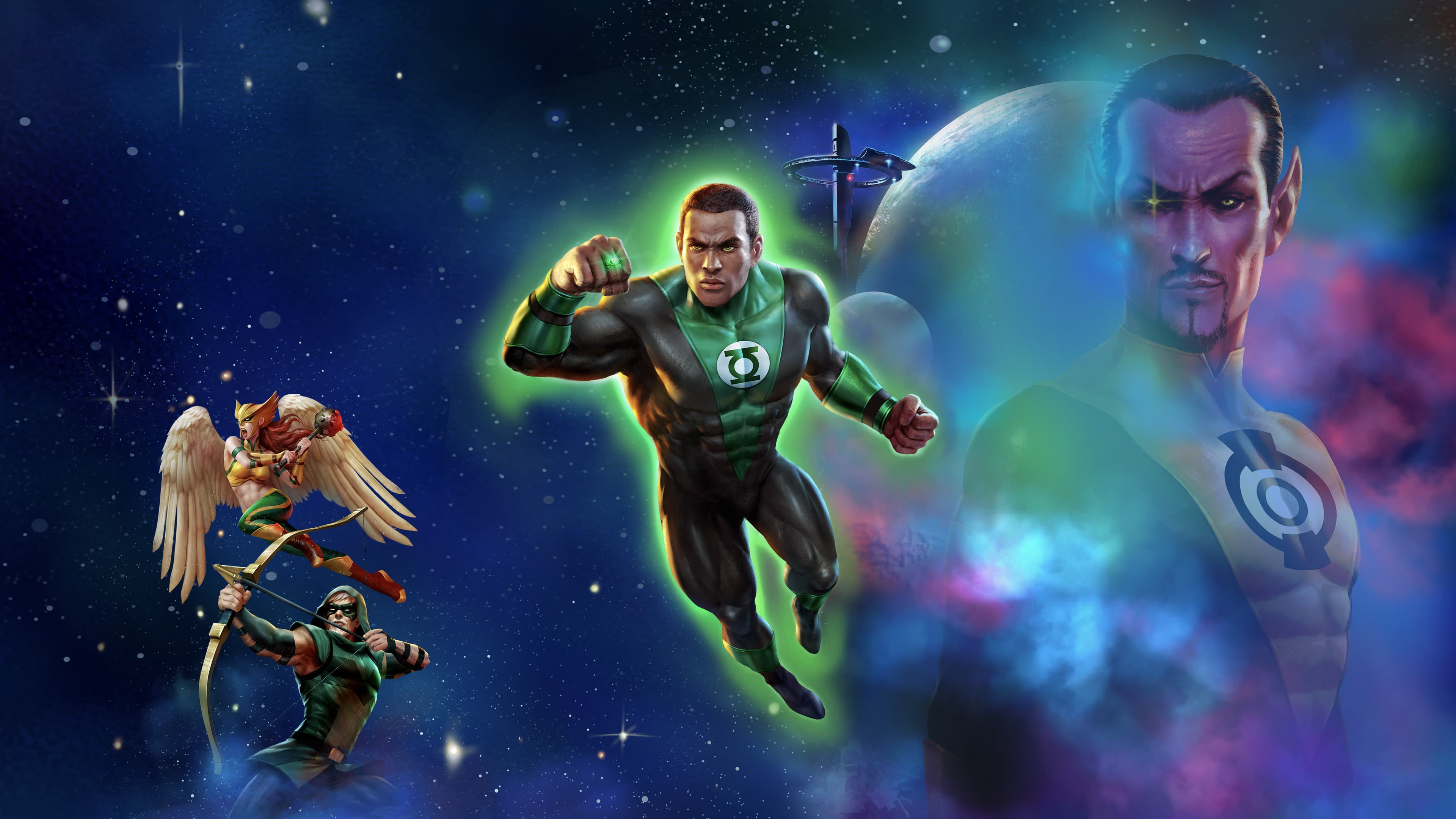 Poster backdrop for Green Lantern: Beware My Power