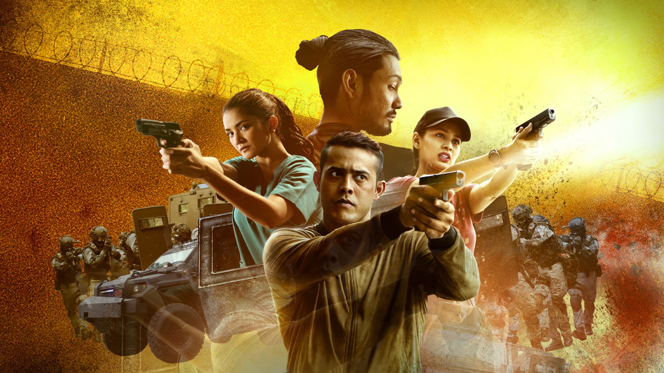 Poster backdrop for J Revolusi