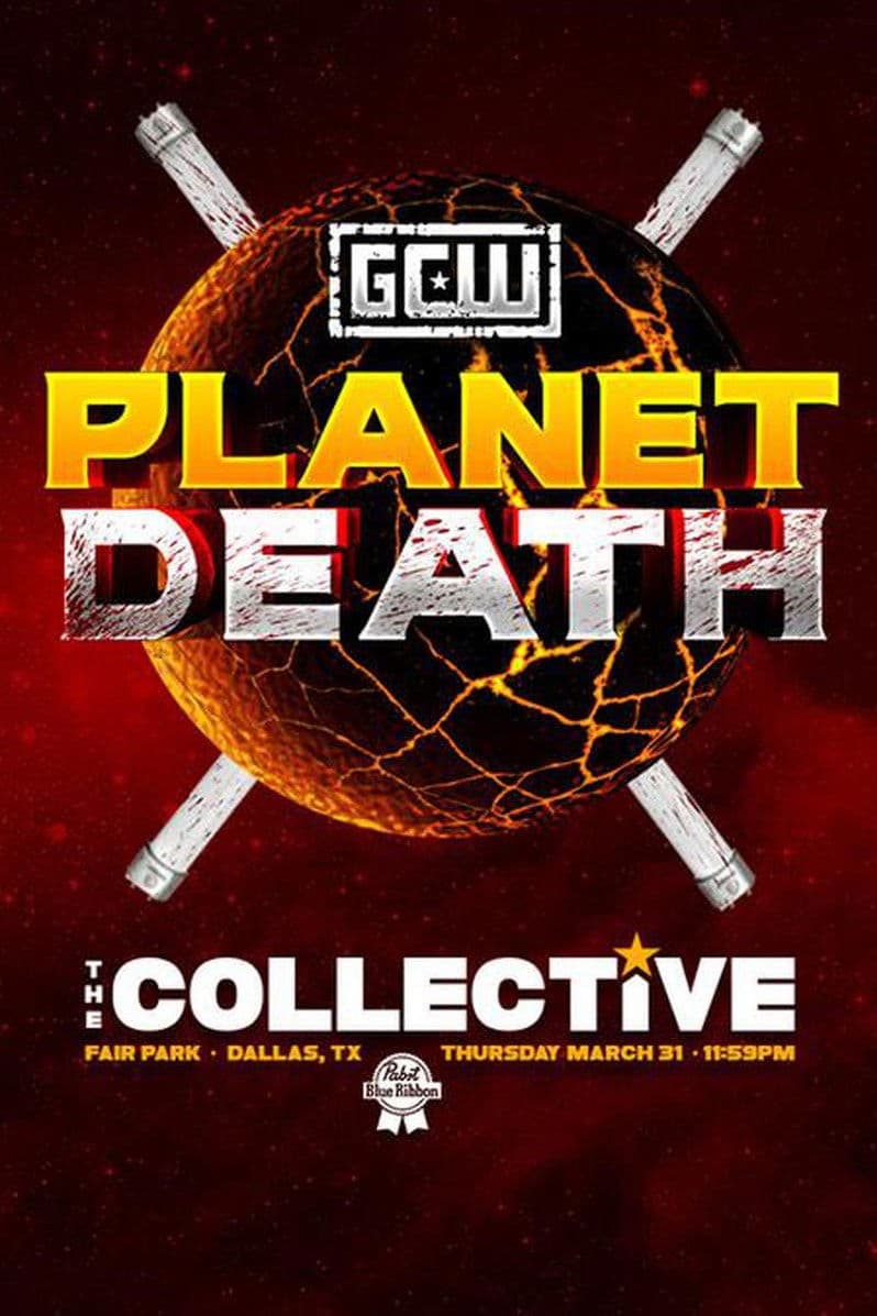 Poster backdrop for GCW Planet Death