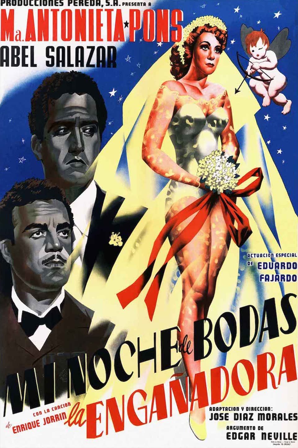 Poster backdrop for La engañadora