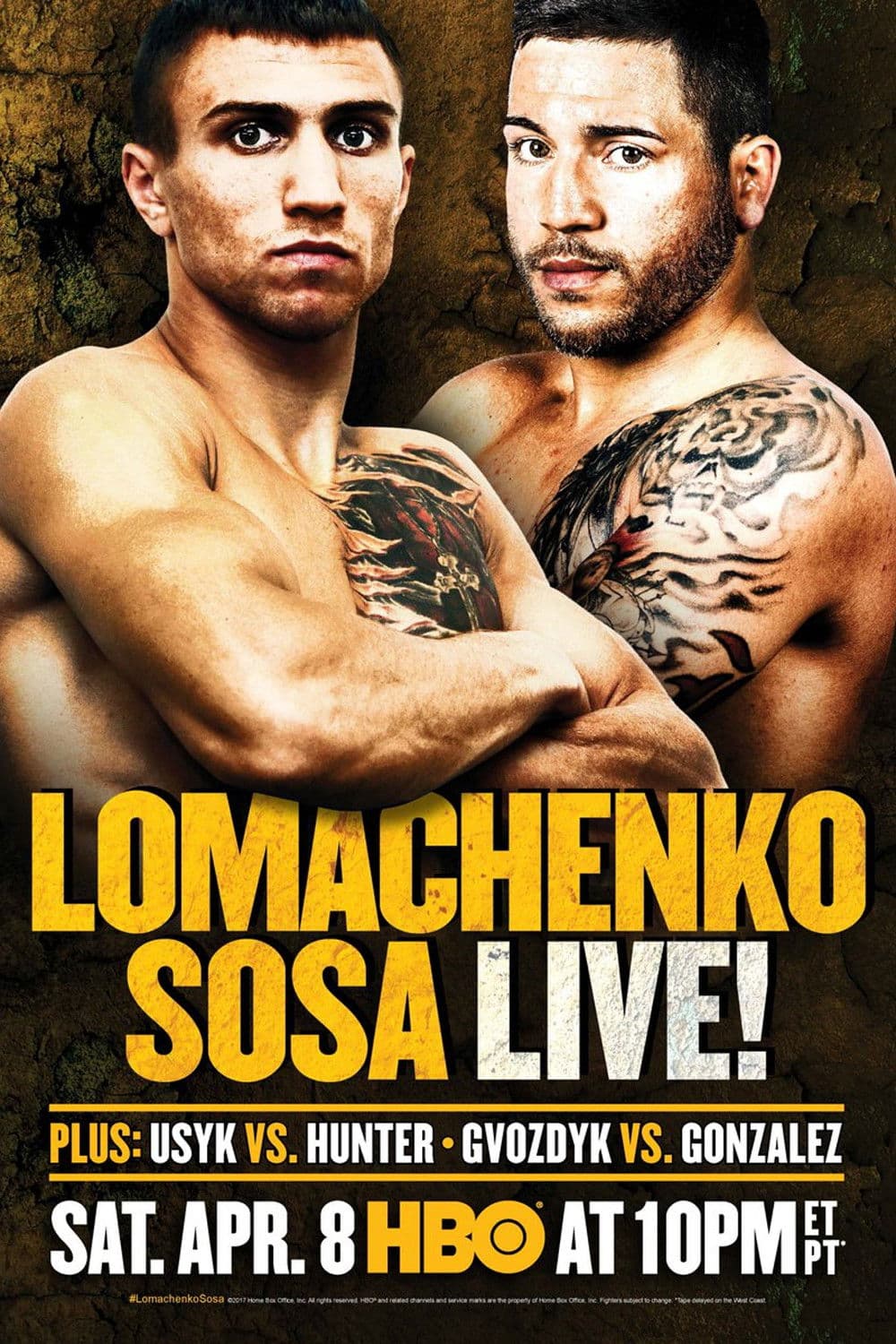 Poster backdrop for Vasyl Lomachenko vs. Jason Sosa